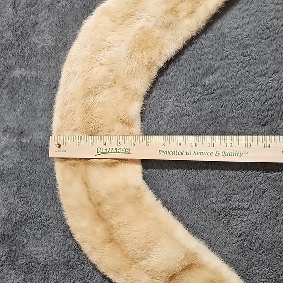 Vintage Mink Fur Stole Collar - Picture 3 of 5